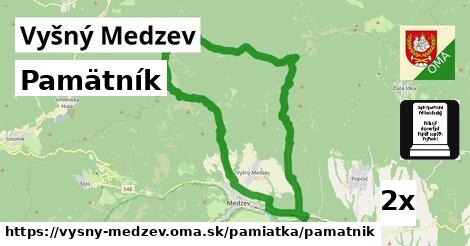 Pamätník, Vyšný Medzev