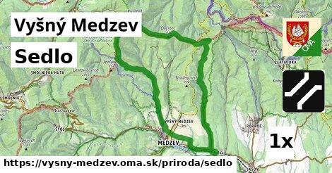 Sedlo, Vyšný Medzev