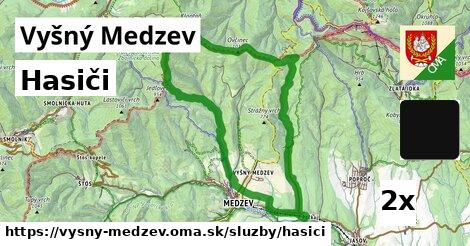 Hasiči, Vyšný Medzev