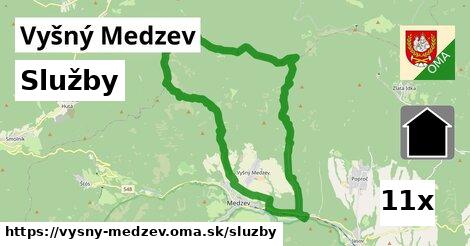 služby v Vyšný Medzev