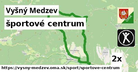 športové centrum, Vyšný Medzev