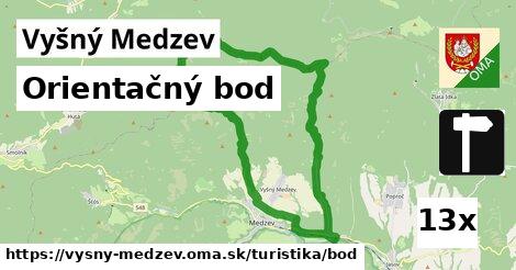 Orientačný bod, Vyšný Medzev