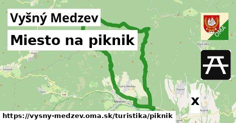 Miesto na piknik, Vyšný Medzev