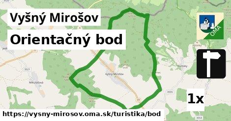 Orientačný bod, Vyšný Mirošov