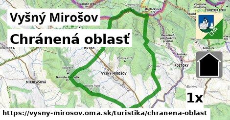 Chránená oblasť, Vyšný Mirošov
