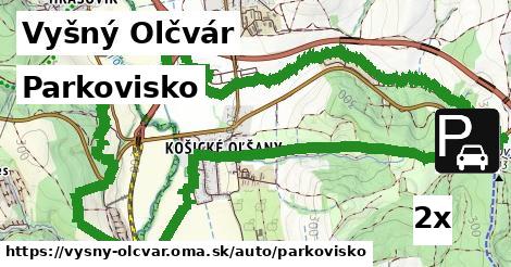 Parkovisko, Vyšný Olčvár