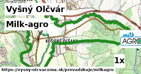 Milk-agro, Vyšný Olčvár