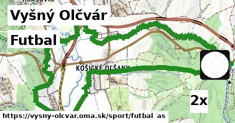 Futbal, Vyšný Olčvár
