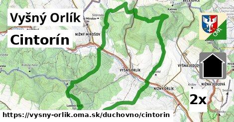 cintorín v Vyšný Orlík