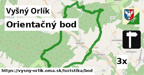 Orientačný bod, Vyšný Orlík