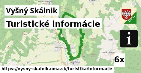 Turistické informácie, Vyšný Skálnik