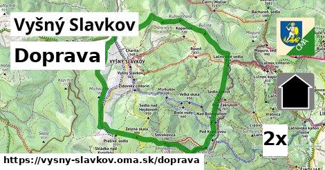 doprava v Vyšný Slavkov