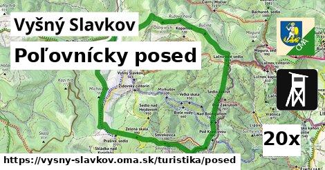 Poľovnícky posed, Vyšný Slavkov