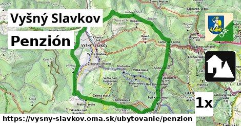 Penzión, Vyšný Slavkov