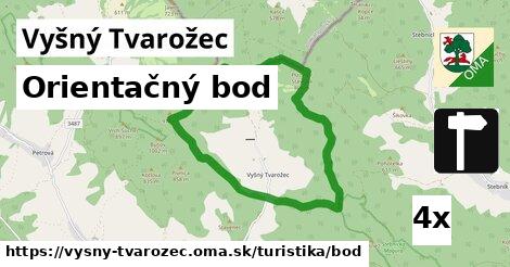 orientačný bod v Vyšný Tvarožec