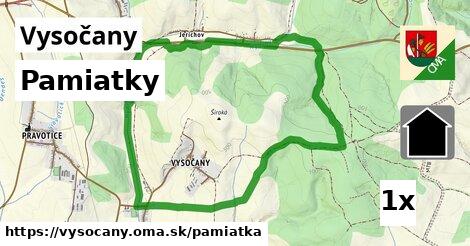 pamiatky v Vysočany