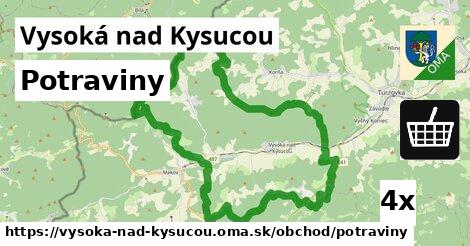 Potraviny, Vysoká nad Kysucou