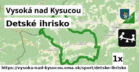 Detské ihrisko, Vysoká nad Kysucou