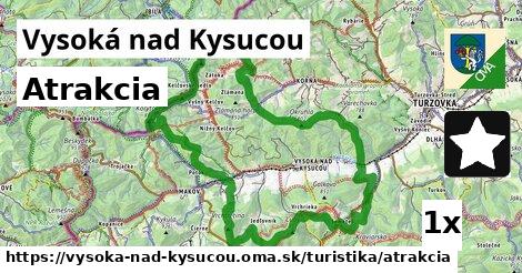 Atrakcia, Vysoká nad Kysucou