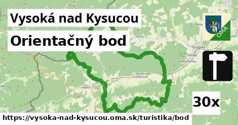 Orientačný bod, Vysoká nad Kysucou