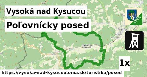 Poľovnícky posed, Vysoká nad Kysucou