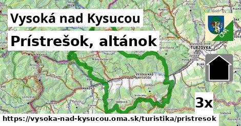 Prístrešok, altánok, Vysoká nad Kysucou