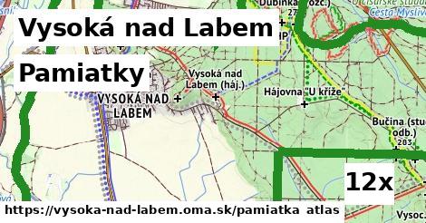 pamiatky v Vysoká nad Labem