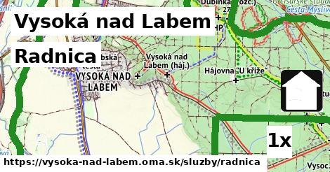 Radnica, Vysoká nad Labem