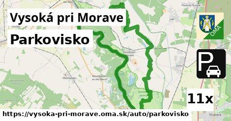 Parkovisko, Vysoká pri Morave