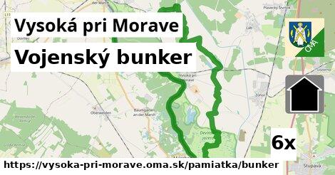 Vojenský bunker, Vysoká pri Morave