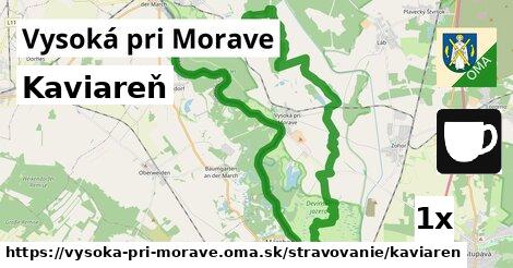 Kaviareň, Vysoká pri Morave