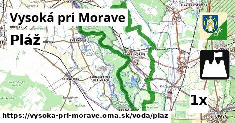 Pláž, Vysoká pri Morave