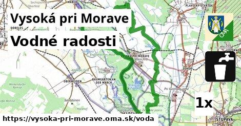 vodné radosti v Vysoká pri Morave