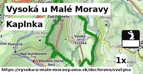 Kaplnka, Vysoká u Malé Moravy
