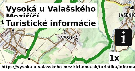 Turistické informácie, Vysoká u Valašského Meziříčí