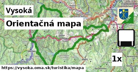 Orientačná mapa, Vysoká