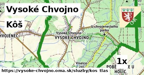 Kôš, Vysoké Chvojno