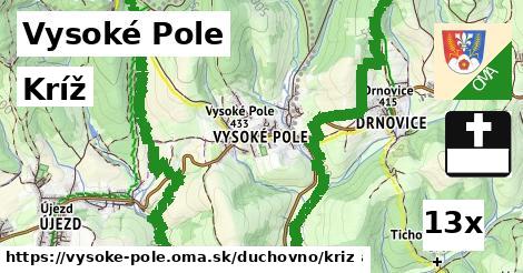 Kríž, Vysoké Pole