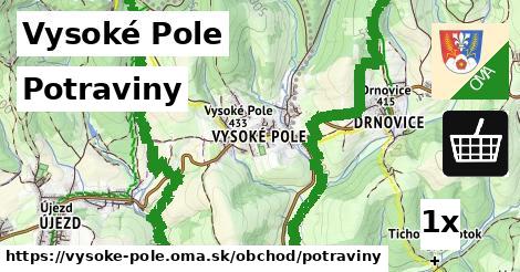 Potraviny, Vysoké Pole