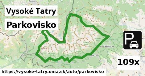 Parkovisko, Vysoké Tatry