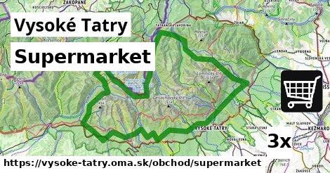 supermarket v Vysoké Tatry
