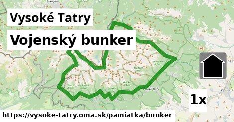 Vojenský bunker, Vysoké Tatry