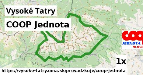 COOP Jednota, Vysoké Tatry