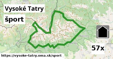 šport v Vysoké Tatry