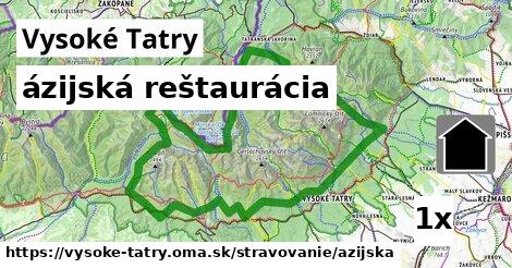 ázijská reštaurácia, Vysoké Tatry