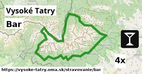 Bar, Vysoké Tatry