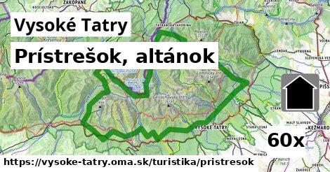 prístrešok, altánok v Vysoké Tatry