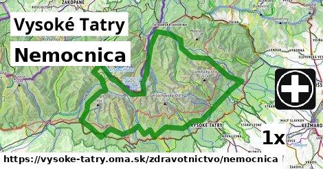 Nemocnica, Vysoké Tatry