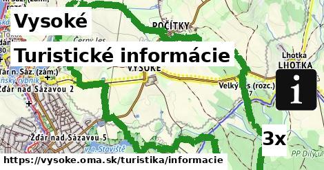 Turistické informácie, Vysoké