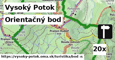 Orientačný bod, Vysoký Potok